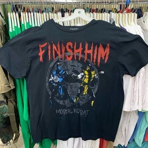 Mortal Kombat Warner Bross Tee Subzero & Scorpion